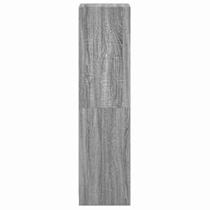 Highboard se skleněnými dvířky šedý sonoma 35 x 37 x 142 cm - obrázek 7
