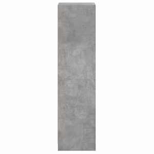 Highboard se skleněnými dvířky betonově šedý 35 x 37 x 142 cm - obrázek 7