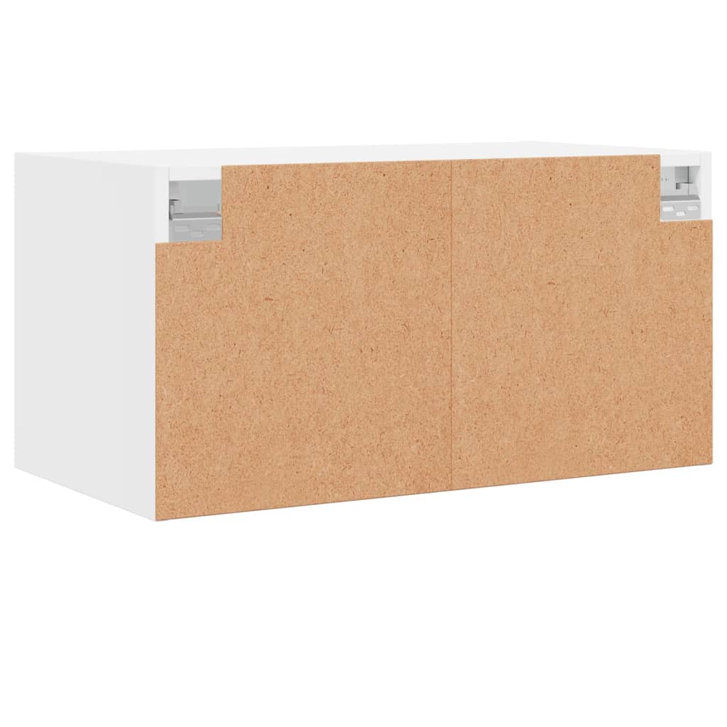 imagem de vidaXL Armários parede c/ portas de vidro 2 pcs 68,5x37x35 cm branco10