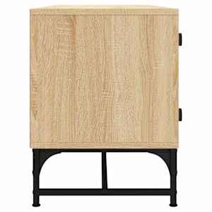 TV skříňka se skleněnými dvířky dub sonoma 102 x 37 x 50 cm - obrázek 6