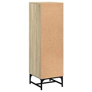 Highboard se skleněnými dvířky dub sonoma 35 x 37 x 120 cm - obrázek 8