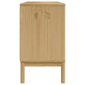 Příborník FLORO voskově hnědý 114 x 43 x 74 cm masivní borovice - obrázek 6