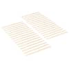 vidaXL Voodilatti 32 tk Neutraalne 90 x 6 x 1,3 cm Tahke m&auml;nd