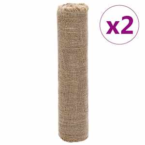 Jutové role 2 ks 0,5 x 50 m 100% juta 200 g/m² - obrázek 2