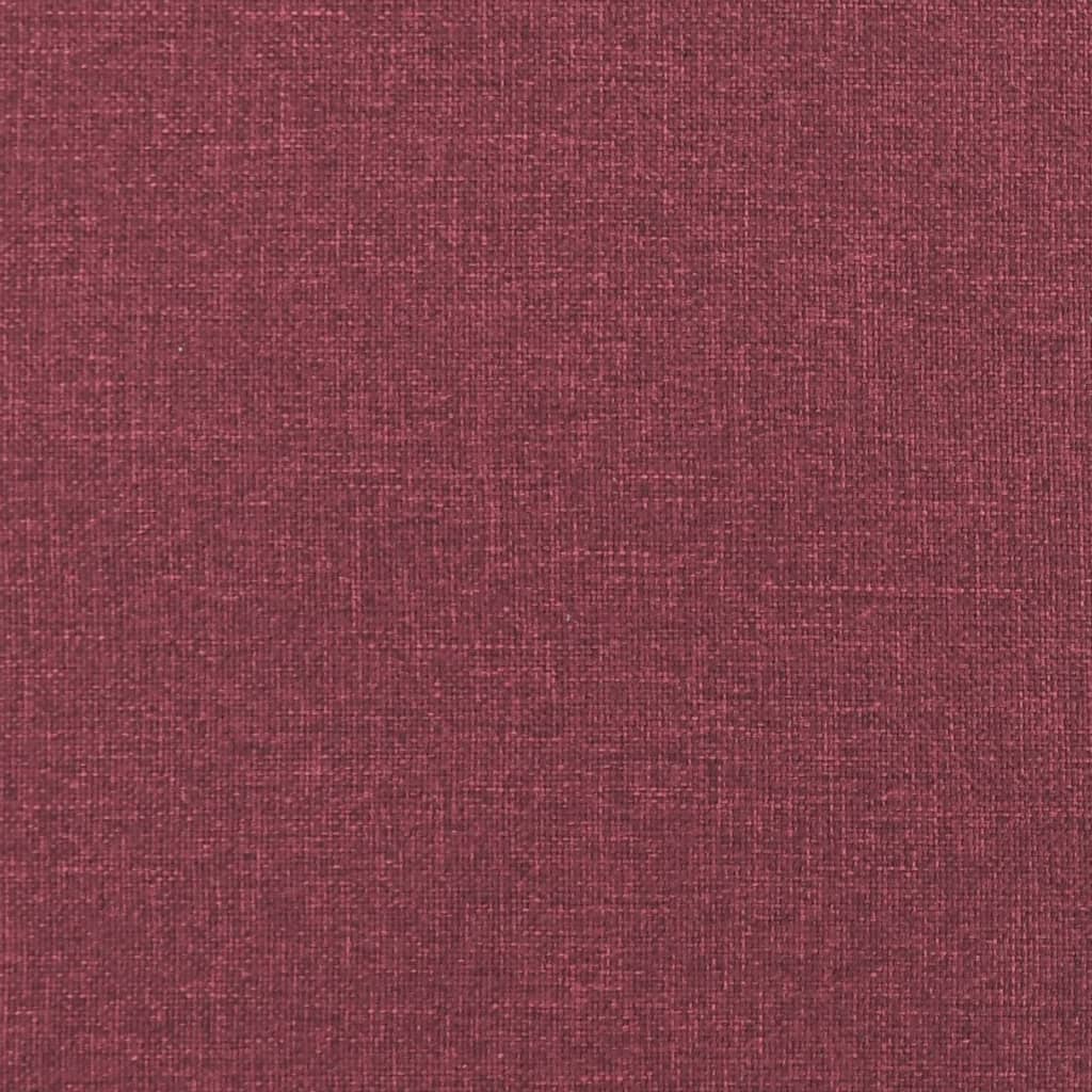 Zvedací masážní polohovací křeslo vínové textil - obrázek 14