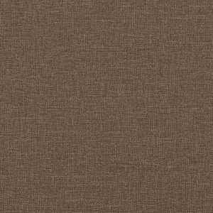 Elektrické zvedací masážní polohovací křeslo hnědé textil - obrázek 15