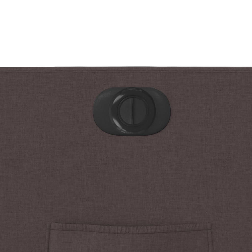 Električni naslanjač s funkcijo vstajanja temno rjavo blago - slika 13