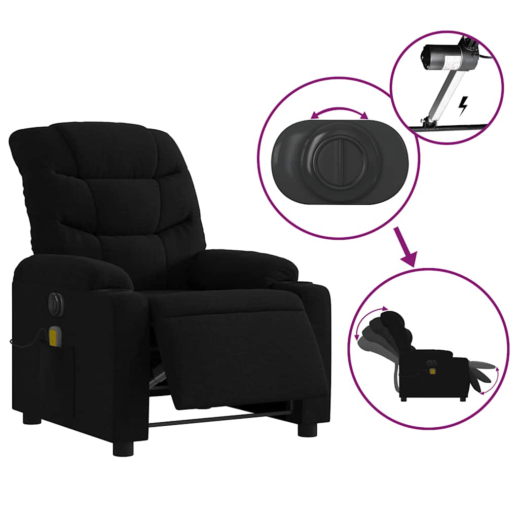 Massage Recliner Chair Wingback Reclining Armchair For Elderly Fabric massage-recliner-chair-wingback-reclining-armchair-for-elderly-fabric