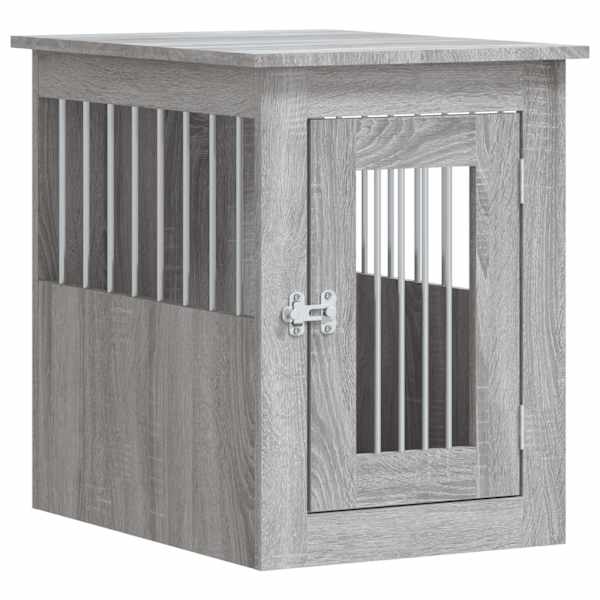 vidaXL koerapuur, hall Sonoma tamm, 45 x 62 x 59 cm, tehispuit