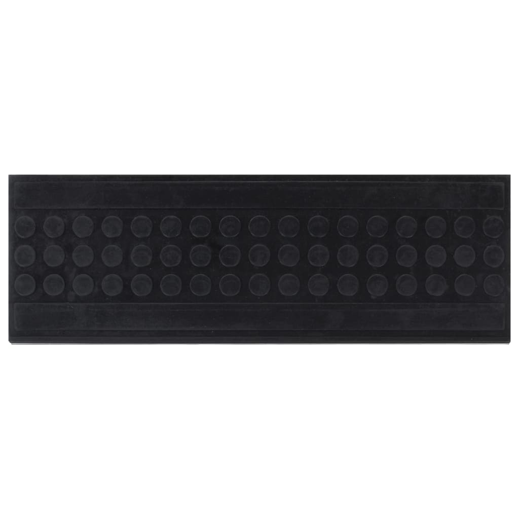 vidaXL lépcsőfokok 5 db 25x75 cm-es gumival