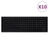 vidaXL trepiastme matt 10 tk, 25 x 75 cm, kumm