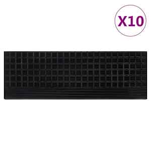 vidaXL trepiastme matt 10 tk, 25 x 75 cm, kumm