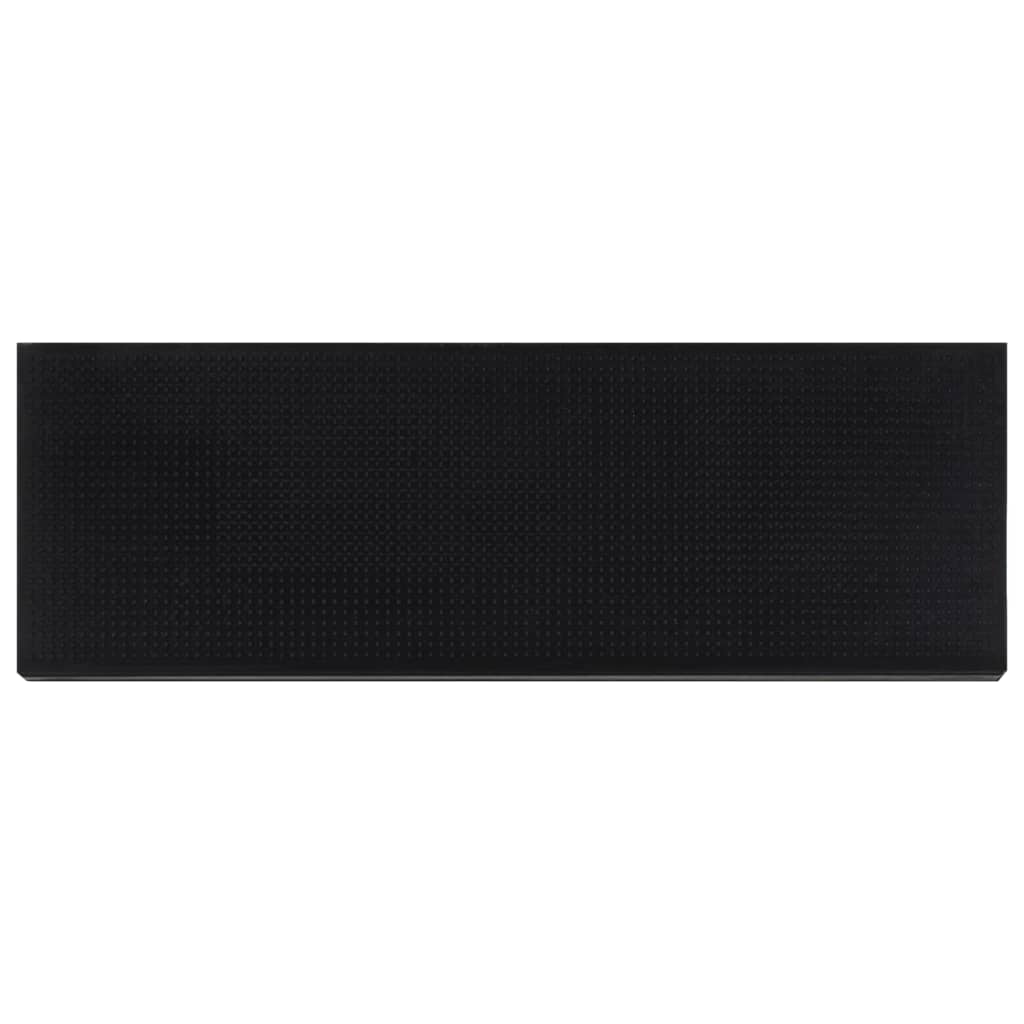 vidaXL Trapmatten 5 st 25x75 cm rubber afbeelding