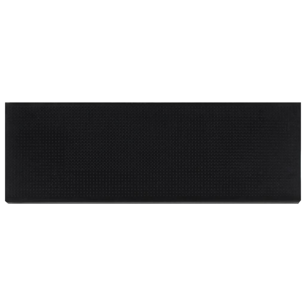 vidaXL Schodiskové stupne 10 ks 25x75 cm guma