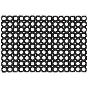 vidaXL uksematt, ristk&uuml;lik, 40 x 60 cm, kumm