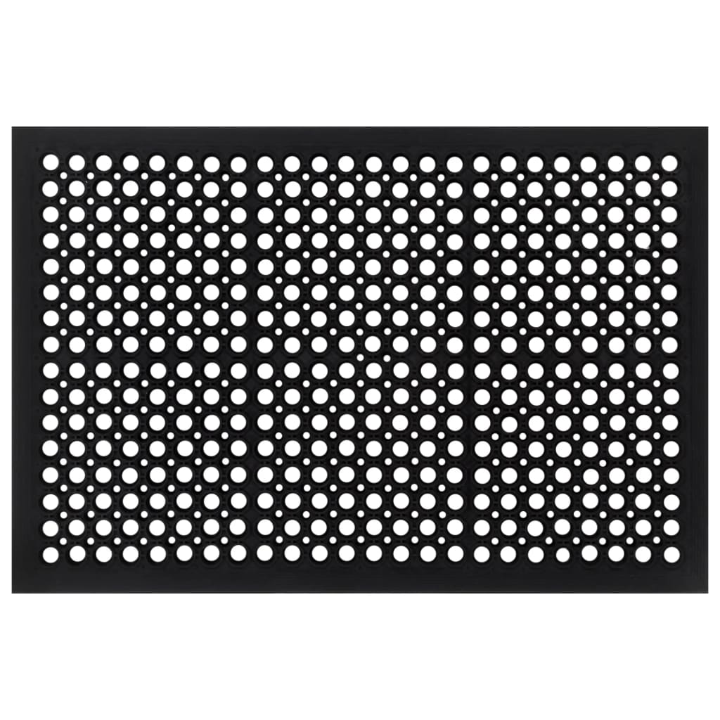 vidaXL Rohožka pred dvere obdĺžnikov&aacute; 60x90 cm guma