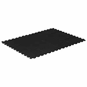 Gumová podlahová dlaždice černá 12 mm 90 x 120 cm - obrázek 2
