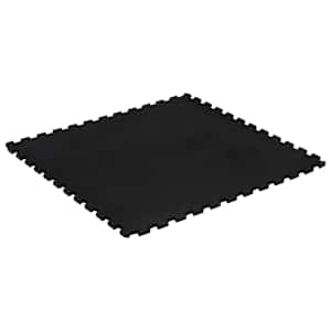 Gumová podlahová dlaždice černá 12 mm 100 x 100 cm - obrázek 2