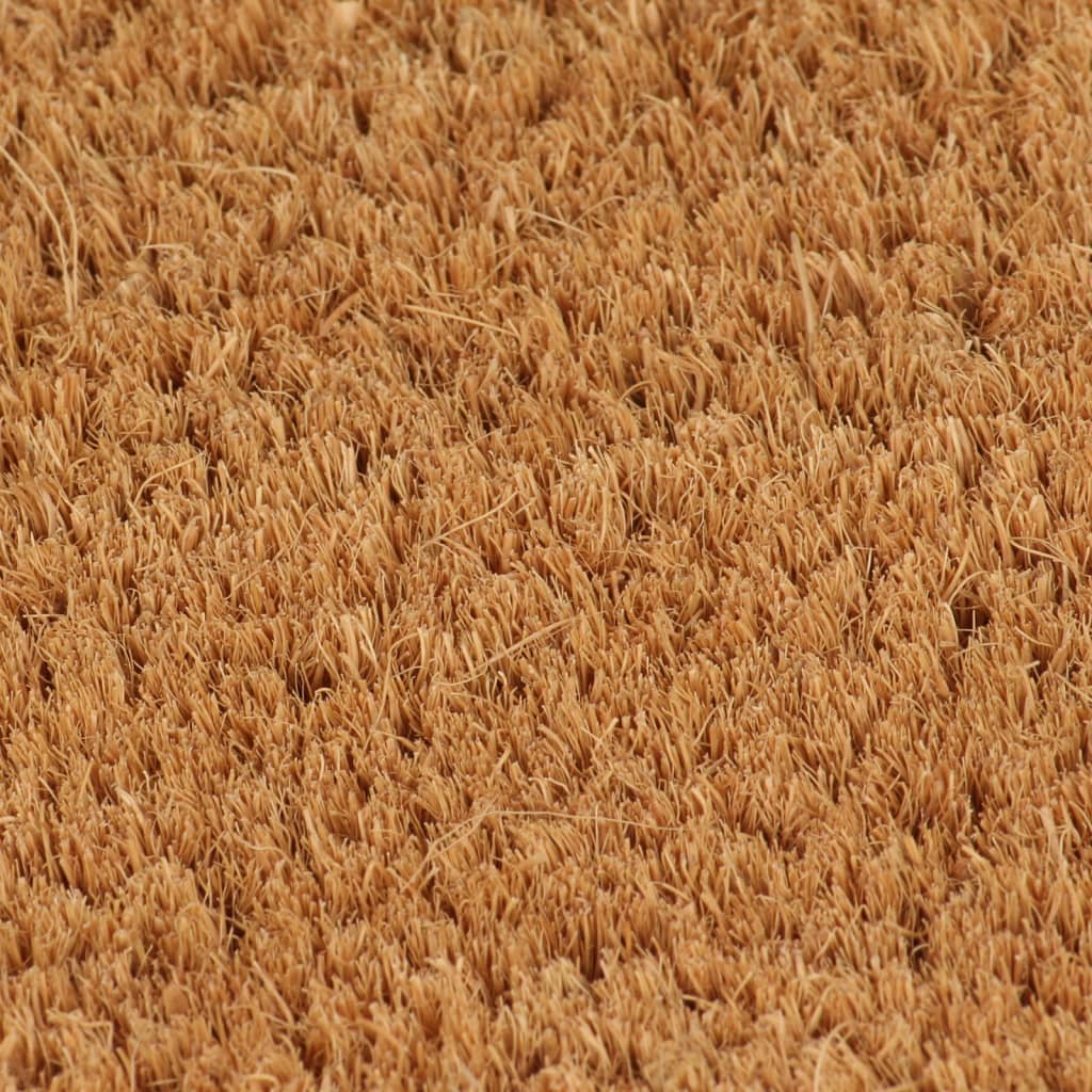 vidaXL Deurmat 60x90 cm getufte kokosvezel naturel, foto 4