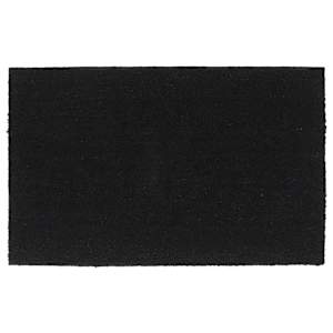 Predpražnik črne barve 50x80 cm kokosova vlakna