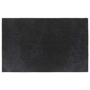 vidaXL Door Mat Black 50x80 cm Tufted Coir
