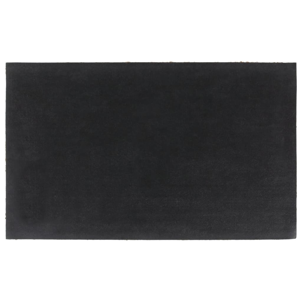 vidaXL Deurmat 45x75 cm getufte kokosvezel naturel, foto 2