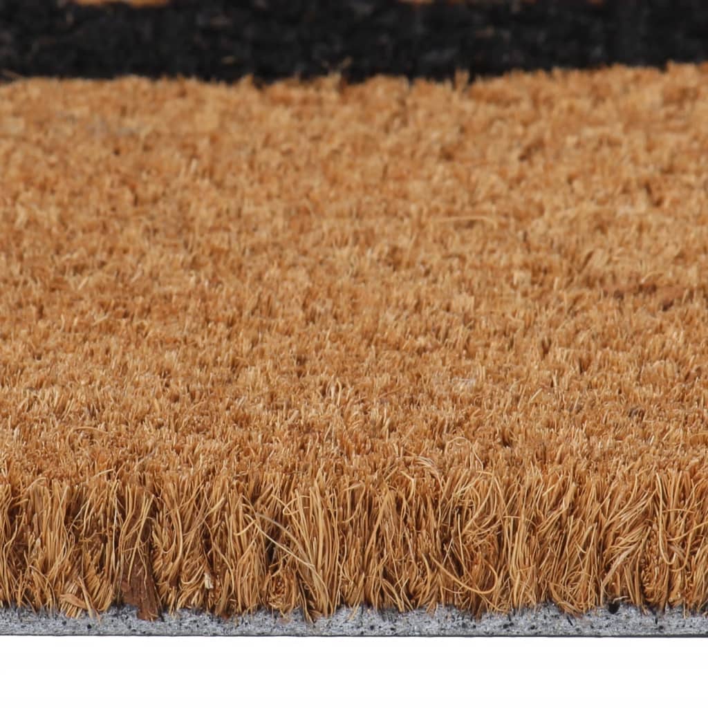 vidaXL Deurmat 40x60 cm getufte kokosvezel naturel, foto 4