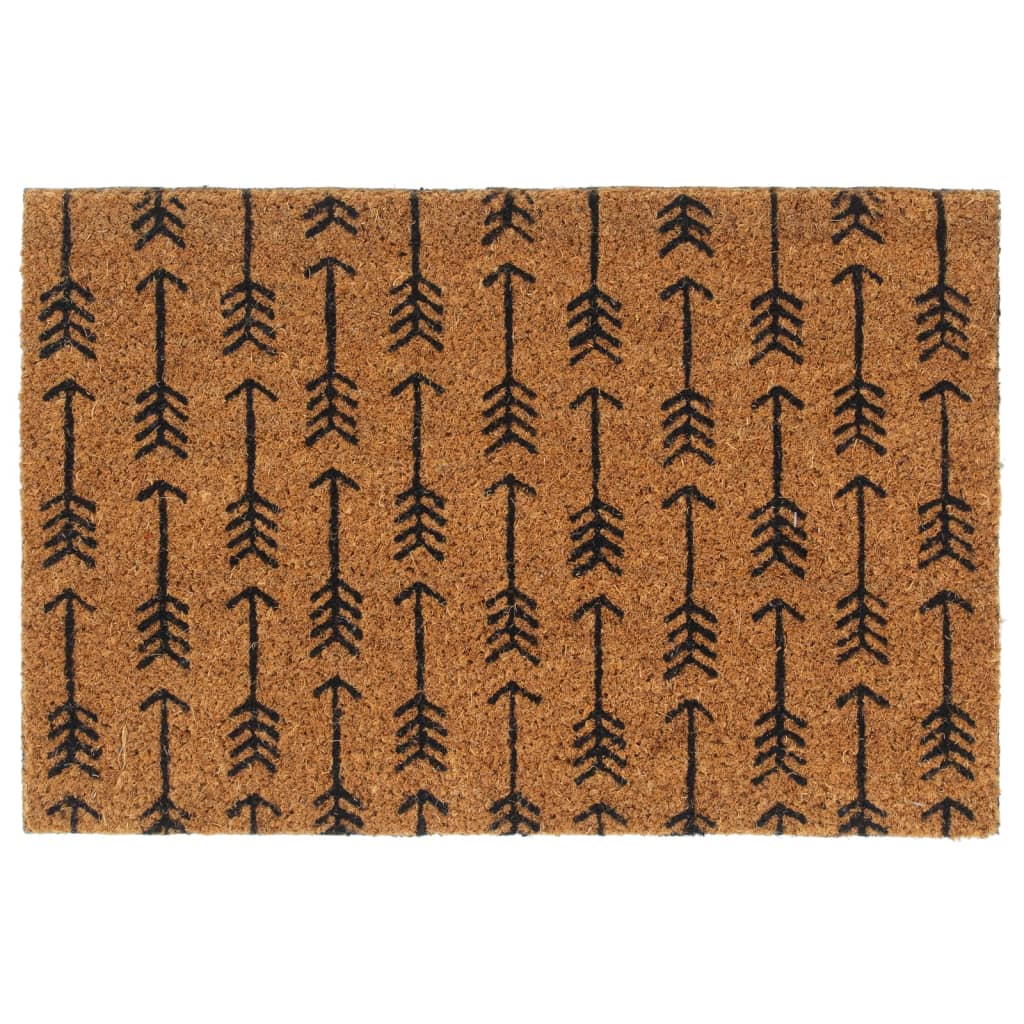 Fußmatte Natur 40×60 cm Kokosfaser Getuftet