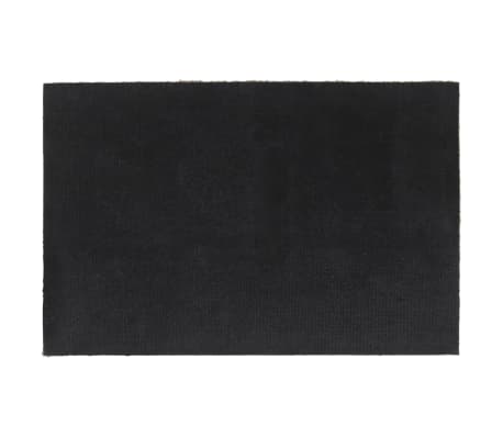 vidaXL Tapis de porte naturel 40x60 cm fibre de coco touffet&eacute;