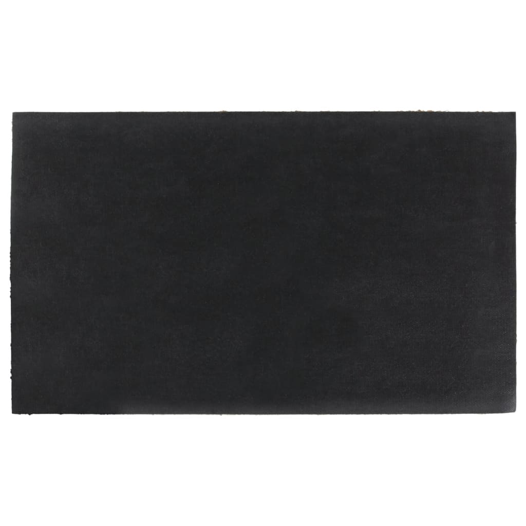 vidaXL Deurmat 45x75 cm getufte kokosvezel naturel, foto 2