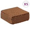 vidaXl kooskosbriketid 5 tk (iga&uuml;ks 5 kg), kokku 25 kg
