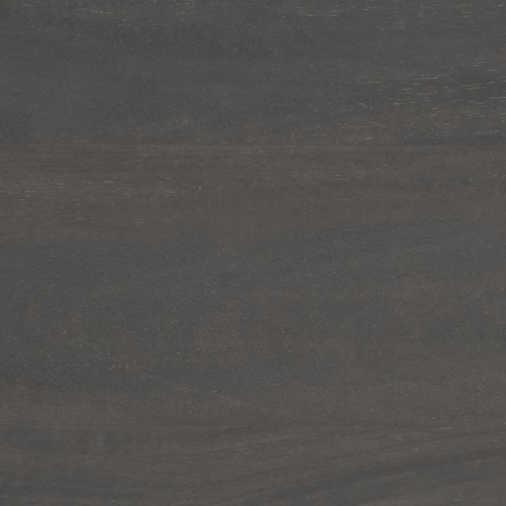 Dressoir 75x35x55 cm massief mangohout grijs en wit image 9