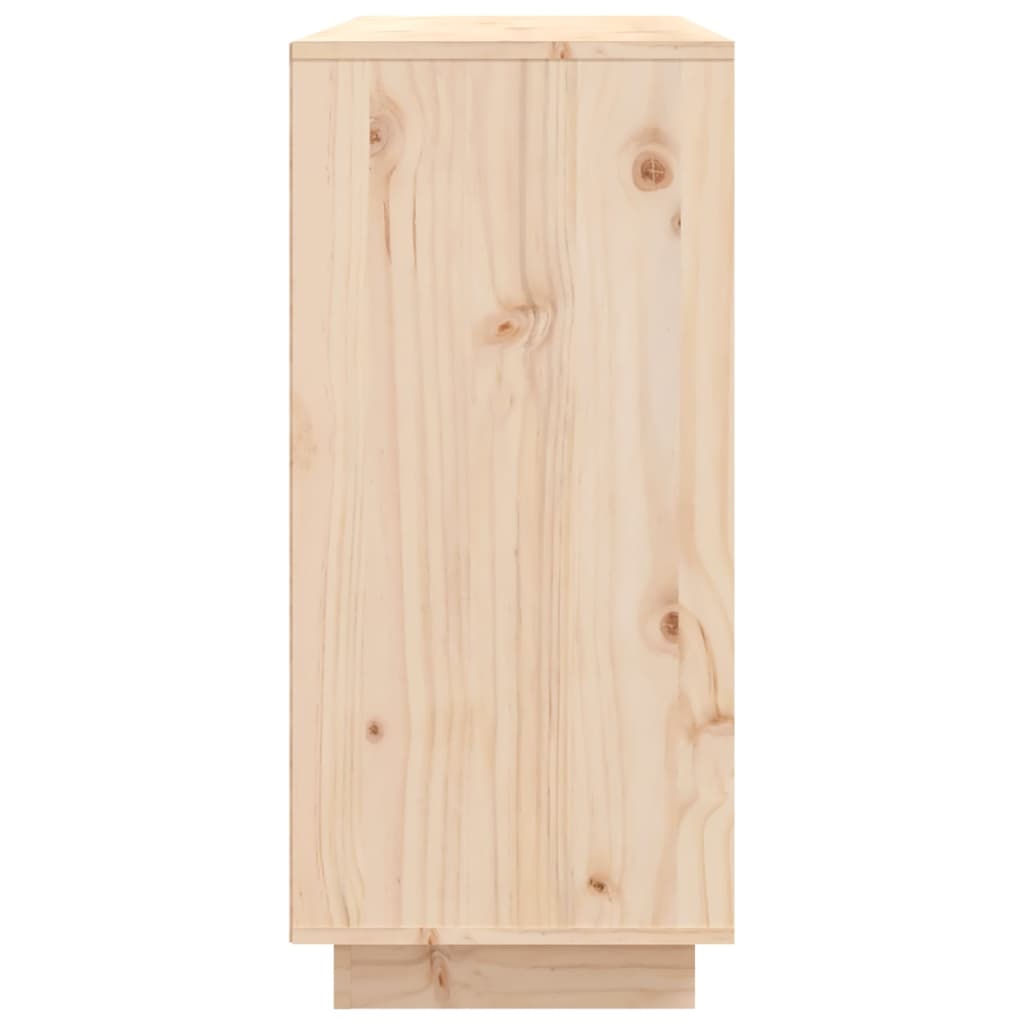 Příborník 110 x 34 x 75 cm masivní borové dřevo