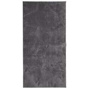 Koberec HUARTE krátký vlas měkký a pratelný antracit 100x200 cm - obrázek 2