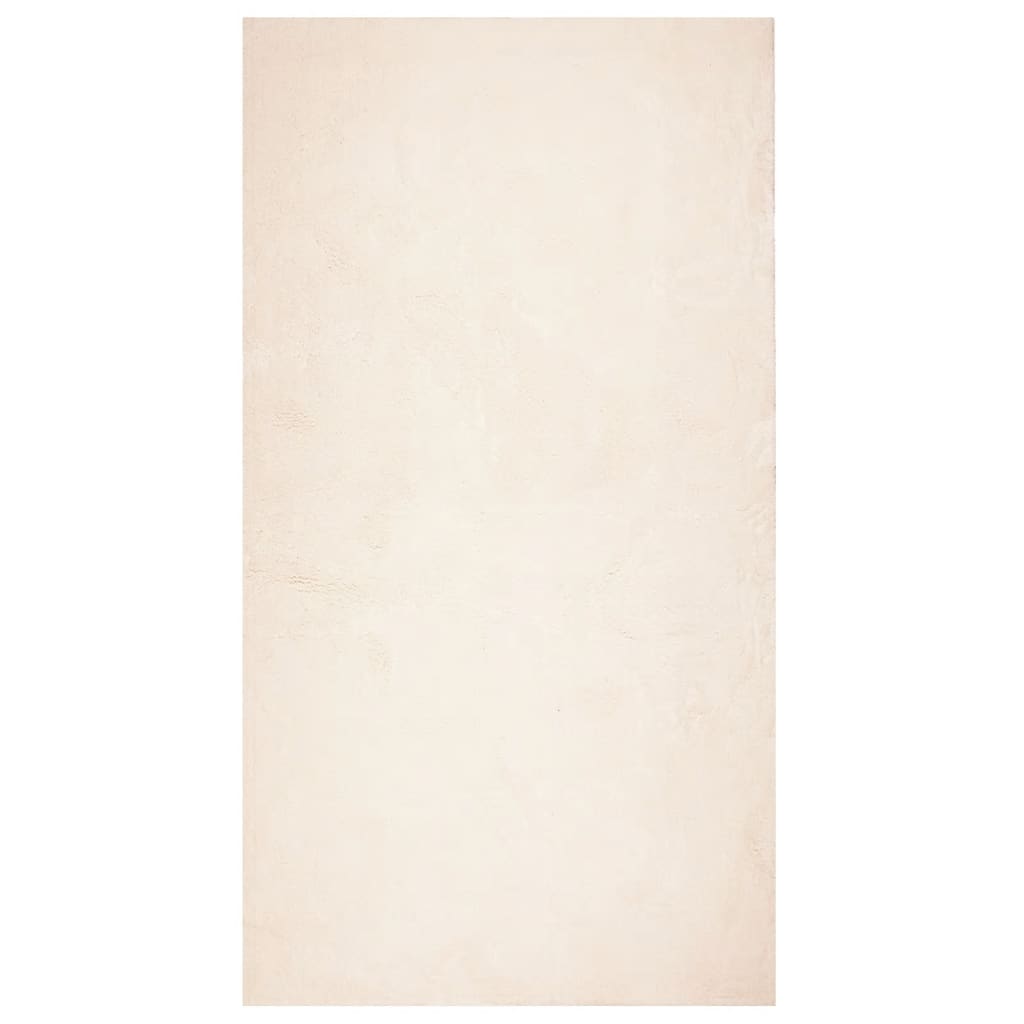 vidaXL Koberec HUARTE krátký vlas měkký a pratelný béžový 80x150 cm