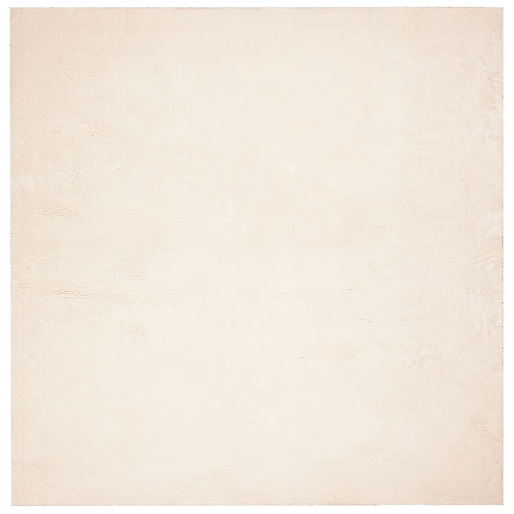 vidaXL Koberec HUARTE krátký vlas měkký a pratelný béžový 160x160 cm