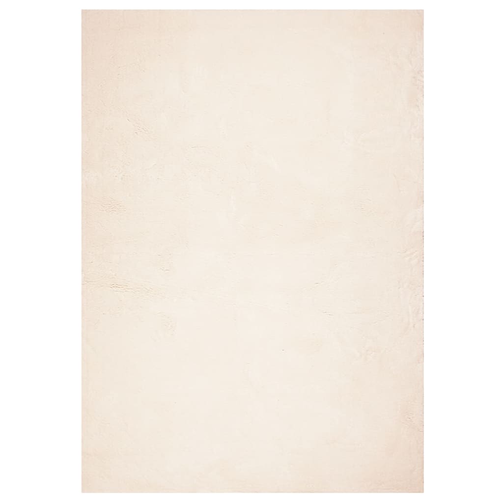 Thumbnail - vidaXL Teppich HUARTE Kurzflor Weich und Waschbar Beige 240x340 cm