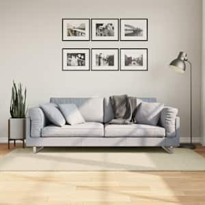 Koberec HUARTE krátký vlas měkký a pratelný krémový 100x200 cm - obrázek 1