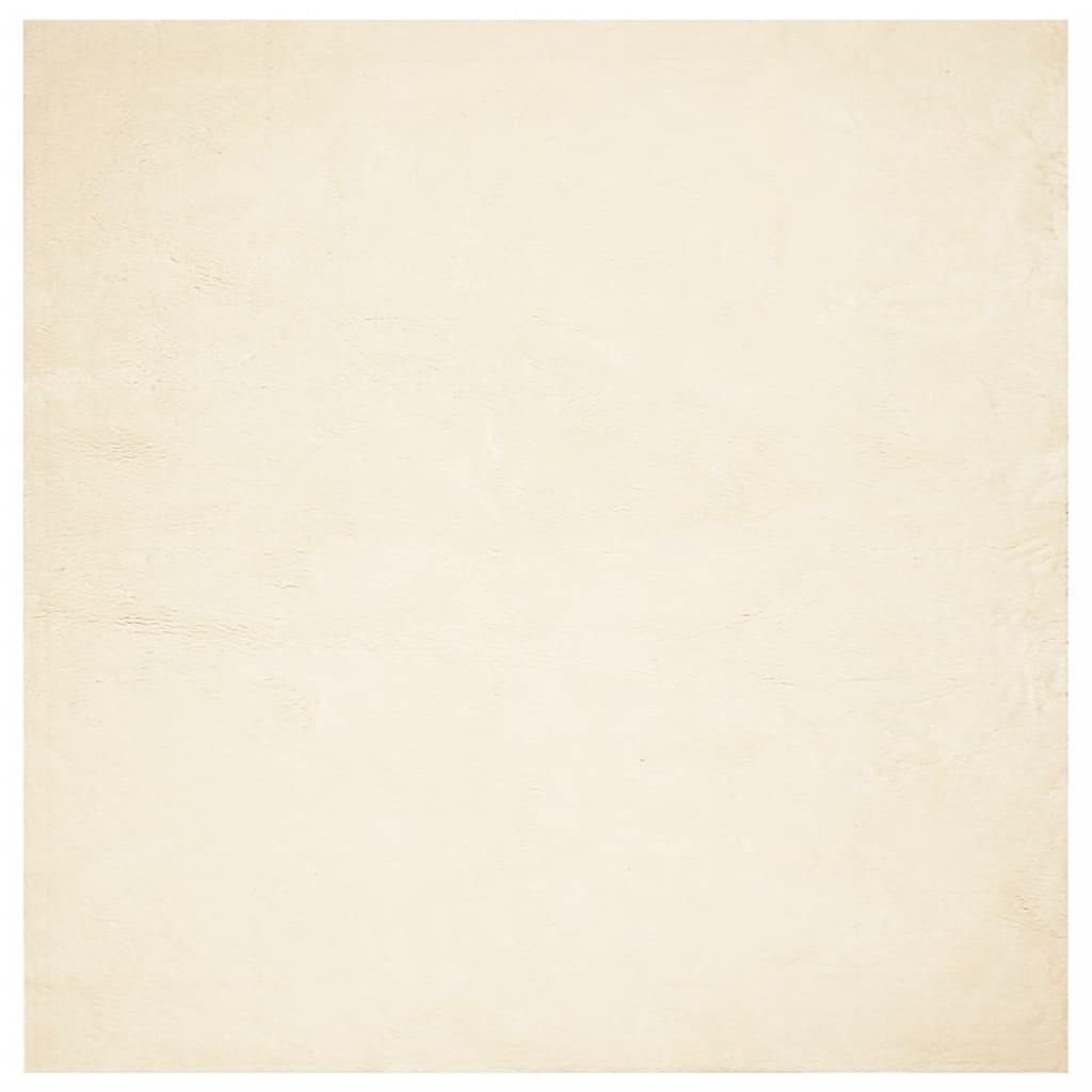 vidaXL Koberec HUARTE s krátkym vlakom umývateľný krémový 240x240 cm