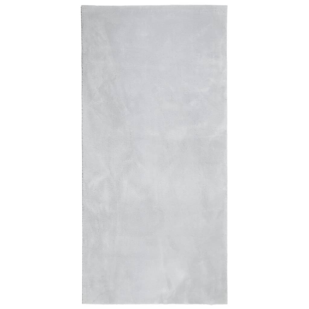 vidaXL Koberec HUARTE s krátkym vlakom umývateľný sivý 100x200 cm