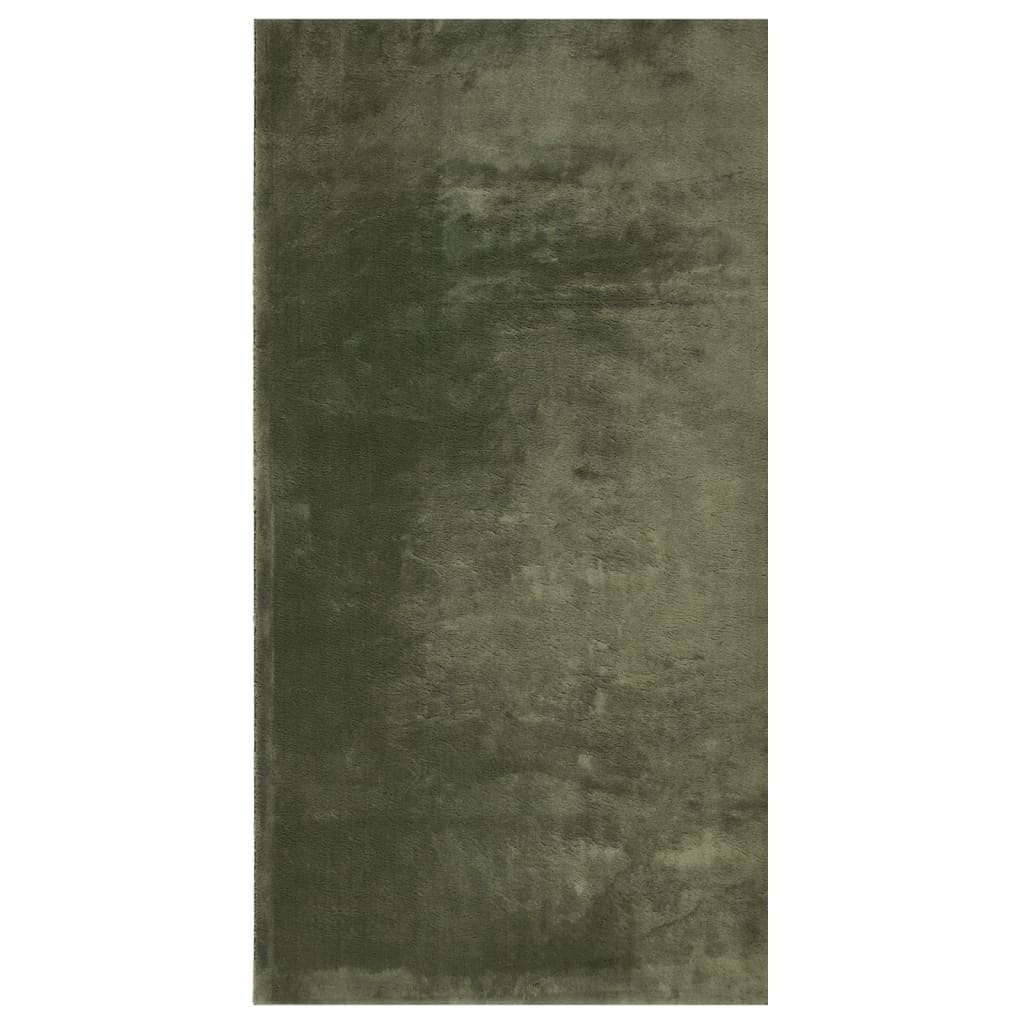 vidaXL Koberec HUARTE krátky vlas mäkký umývateľný zelený 80x150 cm