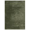 vidaXL Rug HUARTE Green 140 x 200 cm 100% Polyester Lame