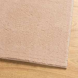 Koberec HUARTE krátký vlas měkký a pratelný blush 100x200 cm - obrázek 4
