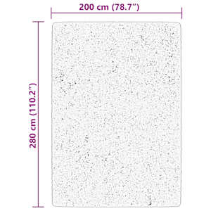 Koberec HUARTE krátký vlas měkký a pratelný blush 200x280 cm - obrázek 10