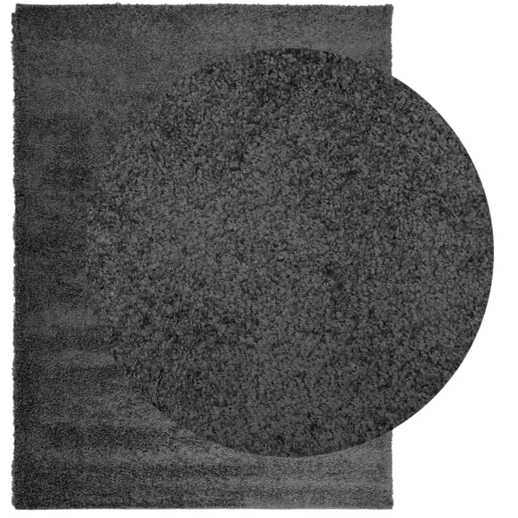 Thumbnail - vidaXL Teppich Shaggy Hochflor Modern Anthrazit 240x340 cm