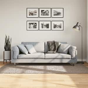 Koberec PAMPLONA s vysokým vlasem moderní béžový 100 x 200 cm - obrázek 1
