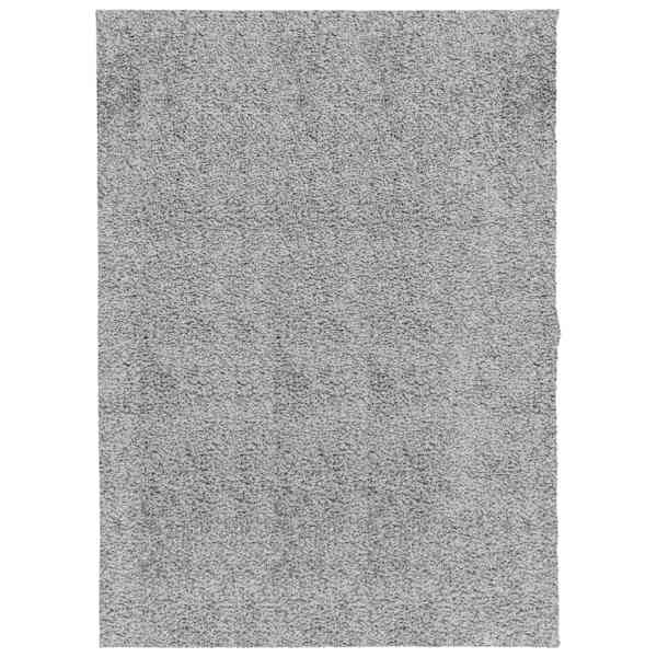 vidaXL k&otilde;rge narmaga Shaggy vaip, hall, 140x200 cm
