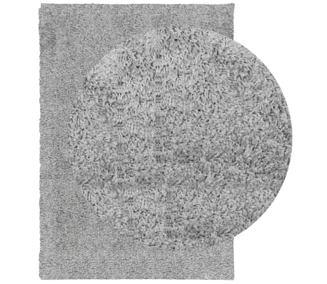vidaXL Shaggy-Teppich PAMPLONA Hochflor Modern Grau 160x230 cm