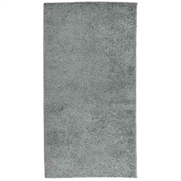 vidaXL k&otilde;rge narmaga Shaggy vaip, roheline, 80 x 150 cm