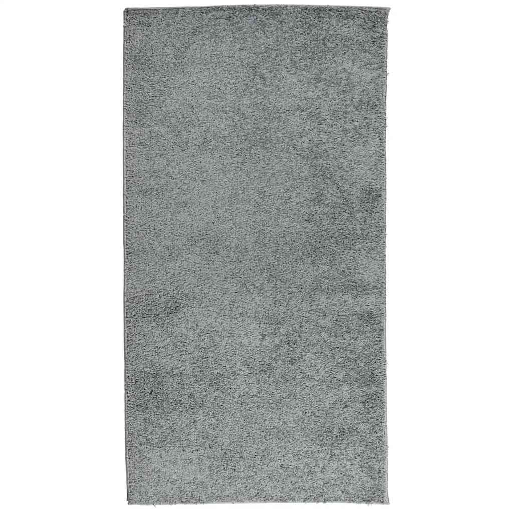 E-shop vidaXL Shaggy koberec PAMPLONA, vysoký vlas, moderný, zelený 80x150 cm